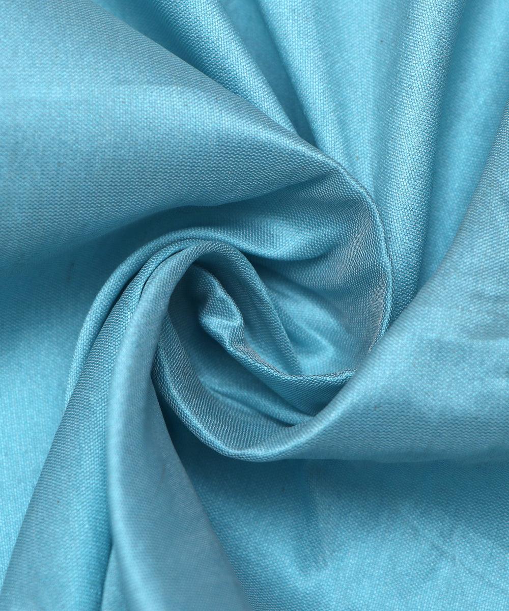 sky blue plain taffeta silk fabric b115 4460