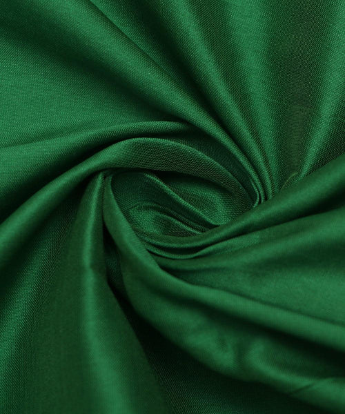 Light Sea Green Colour Plain Taffeta Silk Fabric