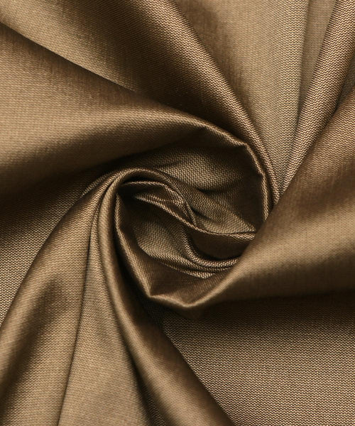 Metallic Blue Colour Two Tone Plain Taffeta Silk Fabric