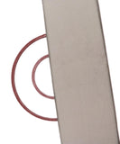 Grey Colour Two Tone Plain Taffeta Silk Fabric