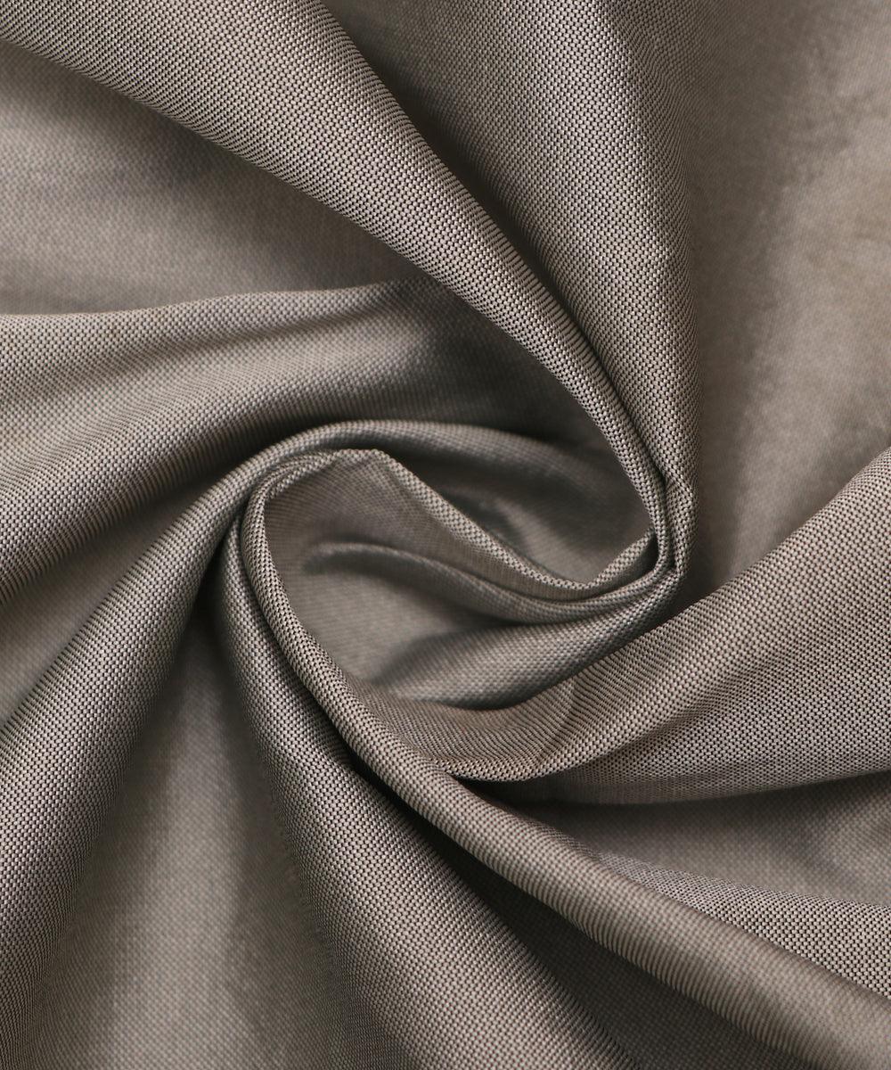 grey colour two tone plain taffeta silk fabric 1