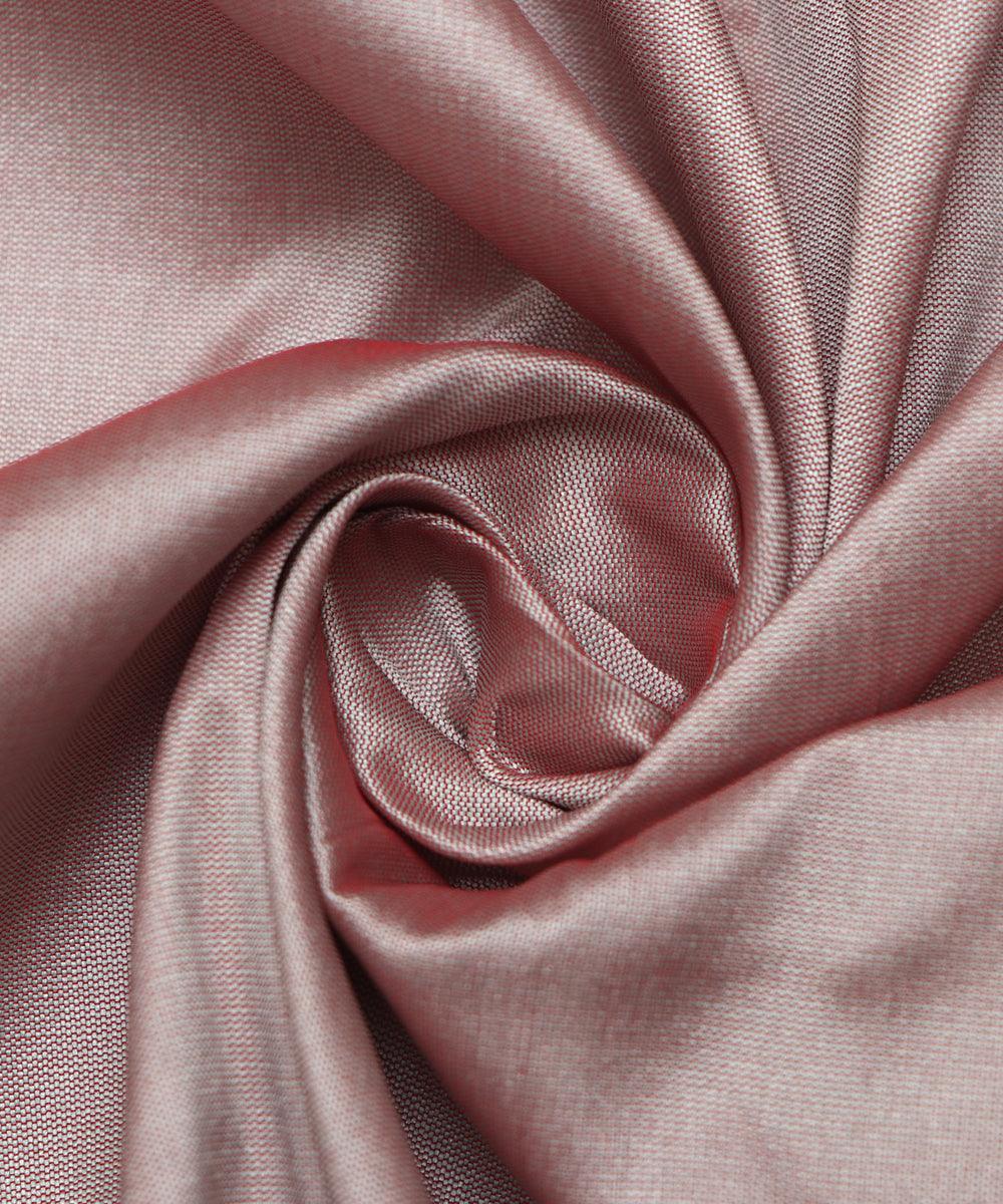light aqua blue and red colour two tone plain taffeta silk fabric