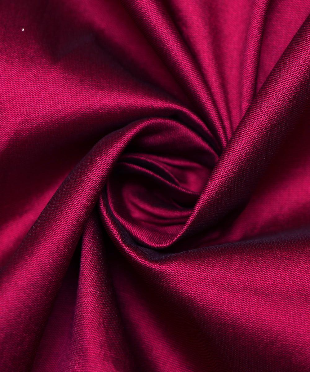 wine colour plain two tone taffeta silk fabric