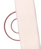 Pale White Colour Plain Santoon Fabric