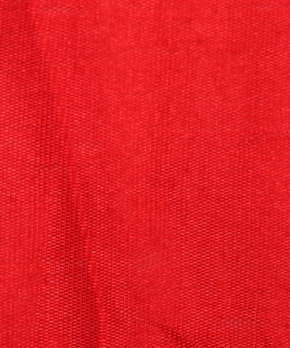 red plain santoon fabric b105 5241