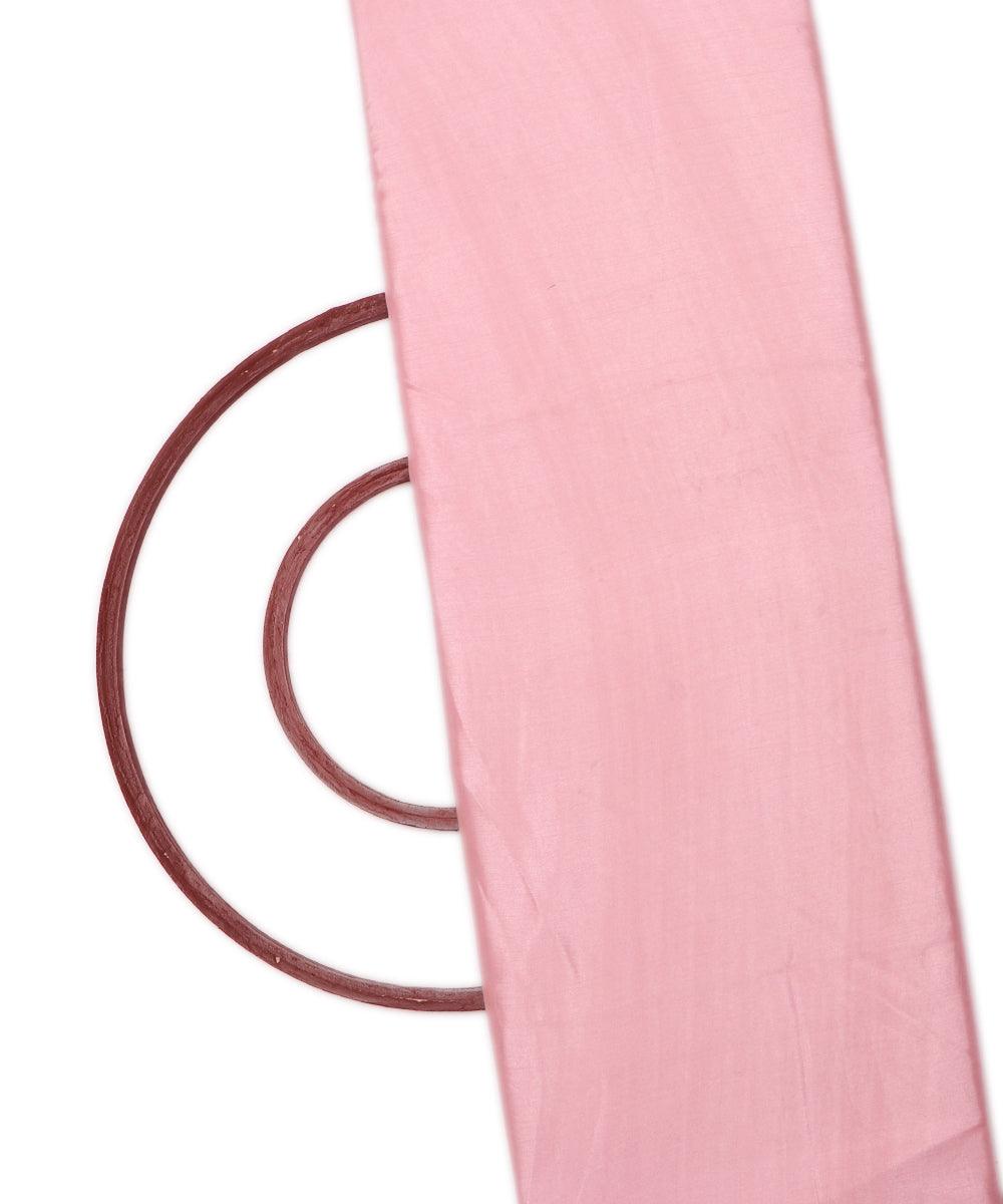 light pink plain santoon fabric