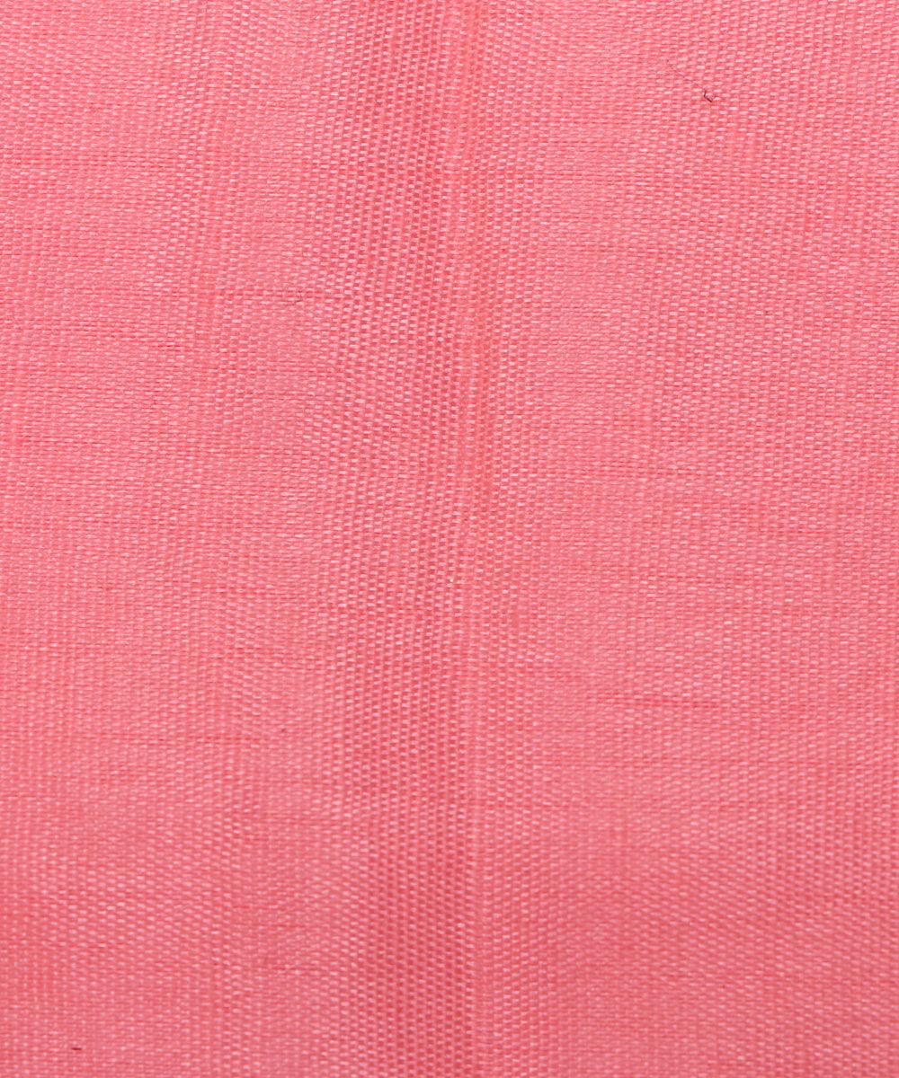 neon pink colour plain santoon fabric