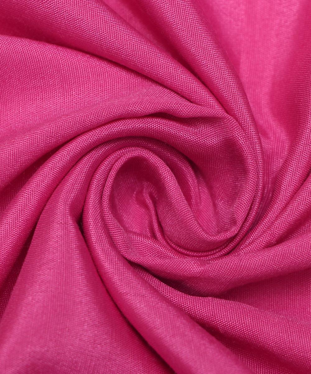 blush pink colour plain santoon fabric