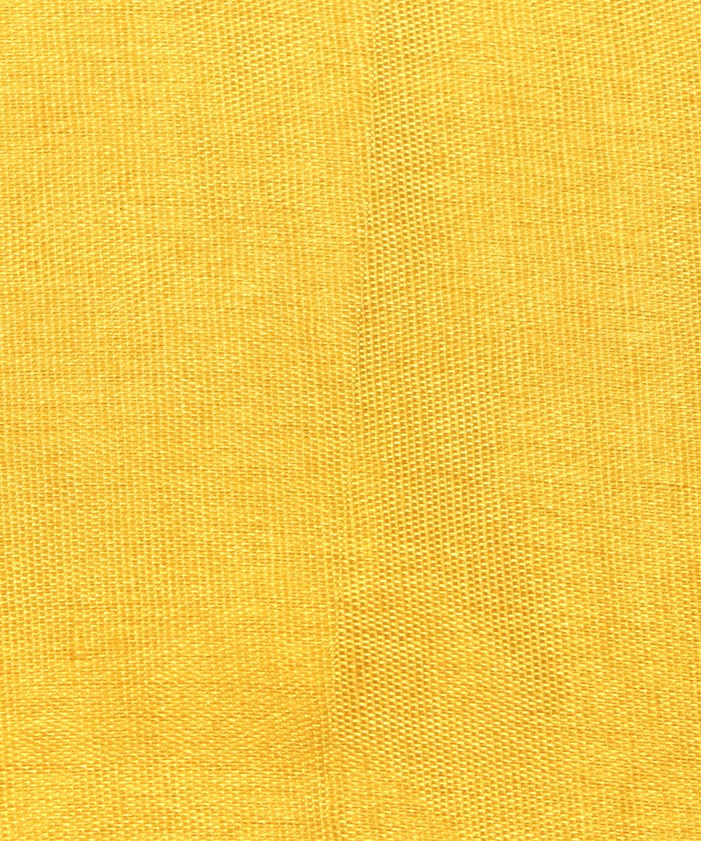 yellow plain santoon fabric b105 5226