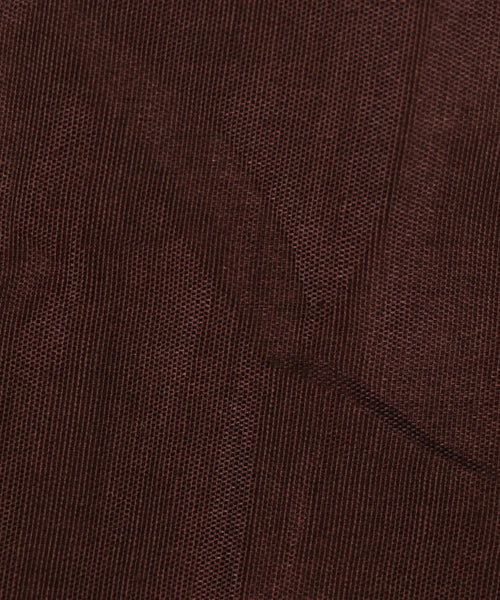 Coffee Glitter' Silk Blend Fabric (Coffee Brown)