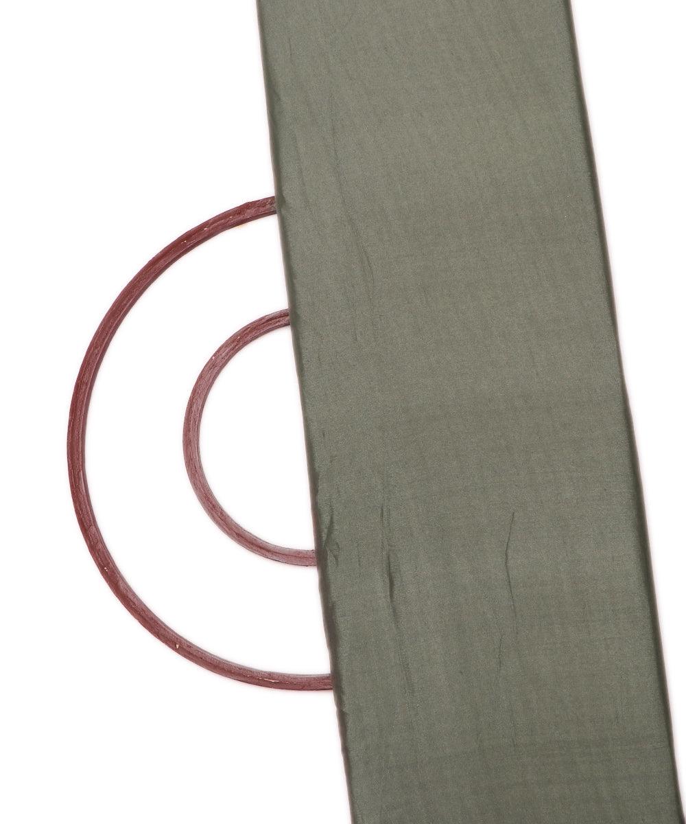 dark grey colour plain santoon fabric