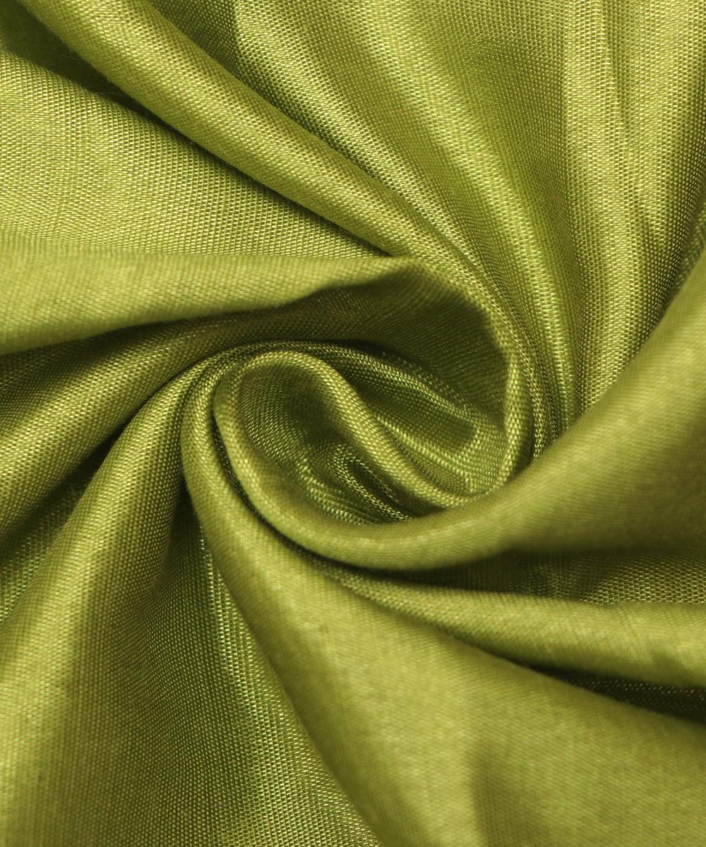 green plain santoon fabric b105 5239