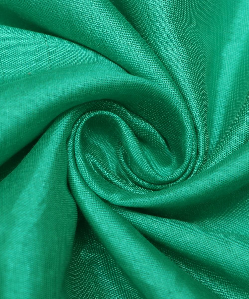 turquoise colour plain santoon fabric