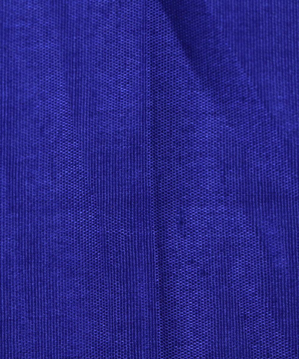 royal blue colour plain santoon fabric