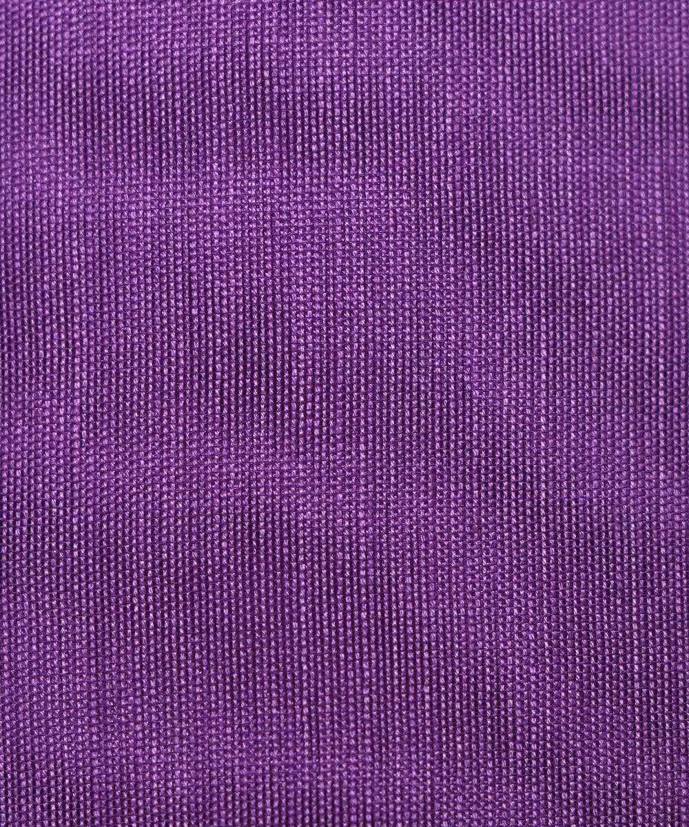 purple colour plain chanderi fabric