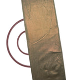 Copper Grey Colour Two Tone Plain Shimmer Fabric