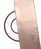 Rose Gold Colour Plain Shimmer Fabric