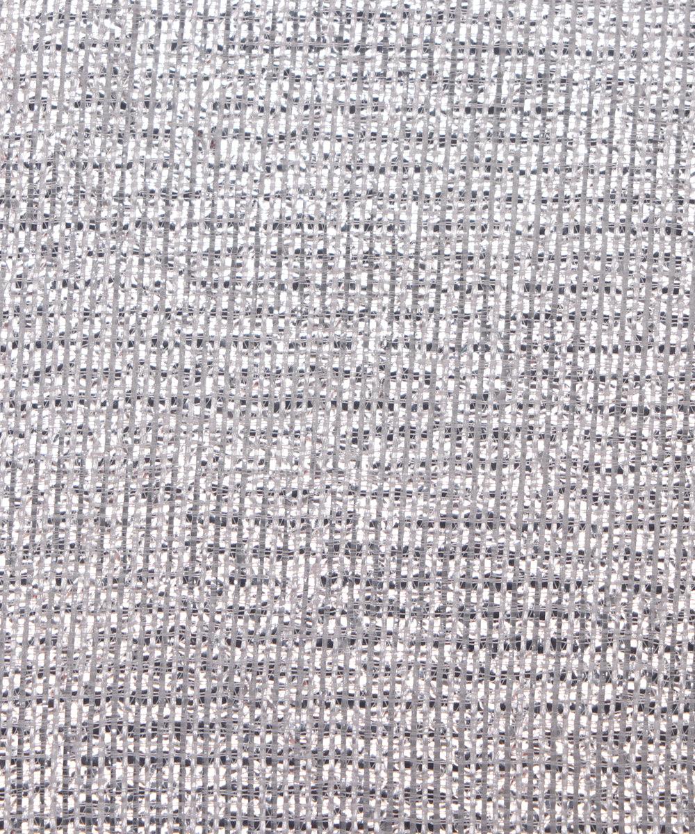 silver colour plain shimmer fabric 1