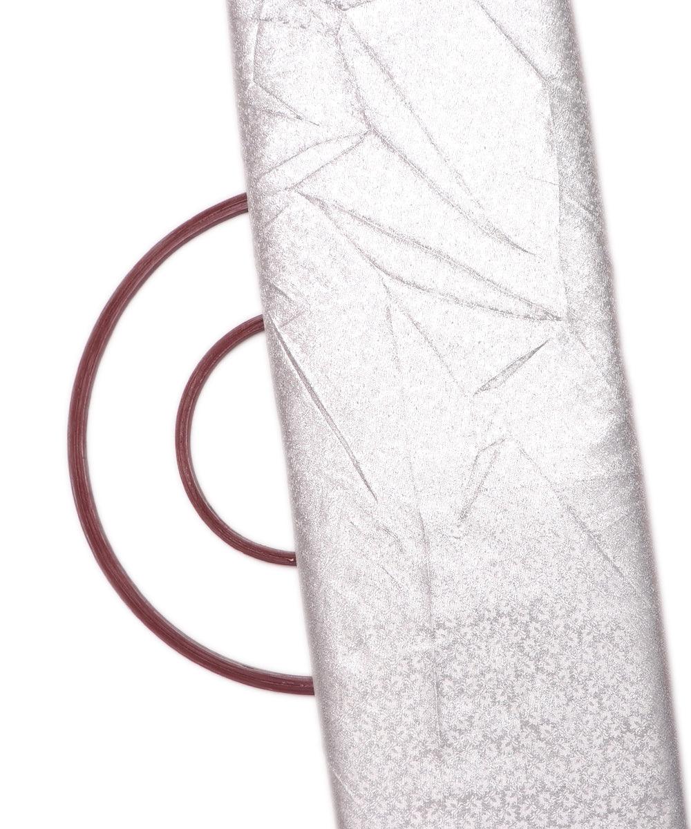 silver white colour plain shimmer fabric