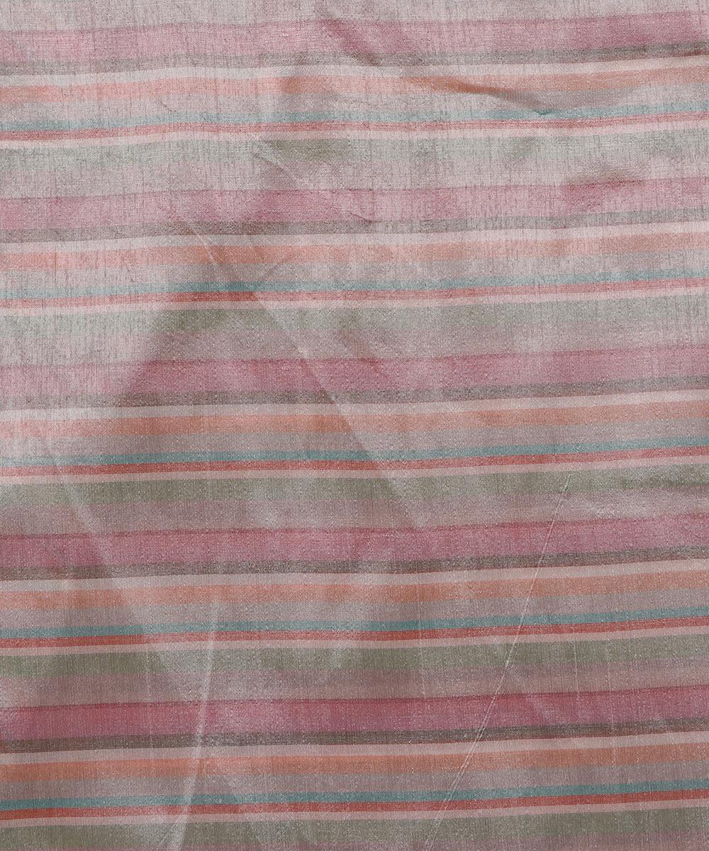 multi colour plain shimmer fabric