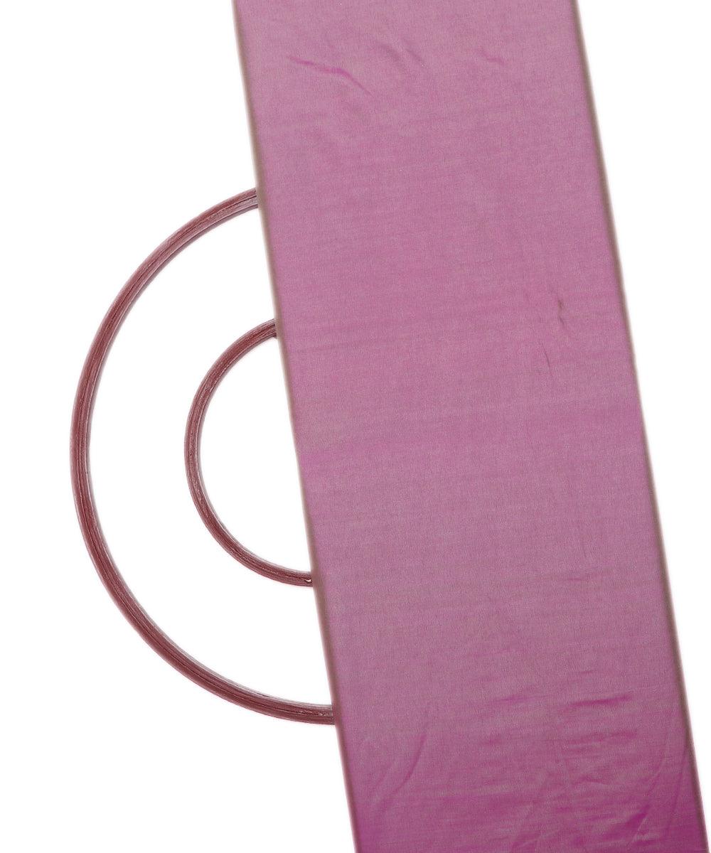 purple colour plain paper silk fabric