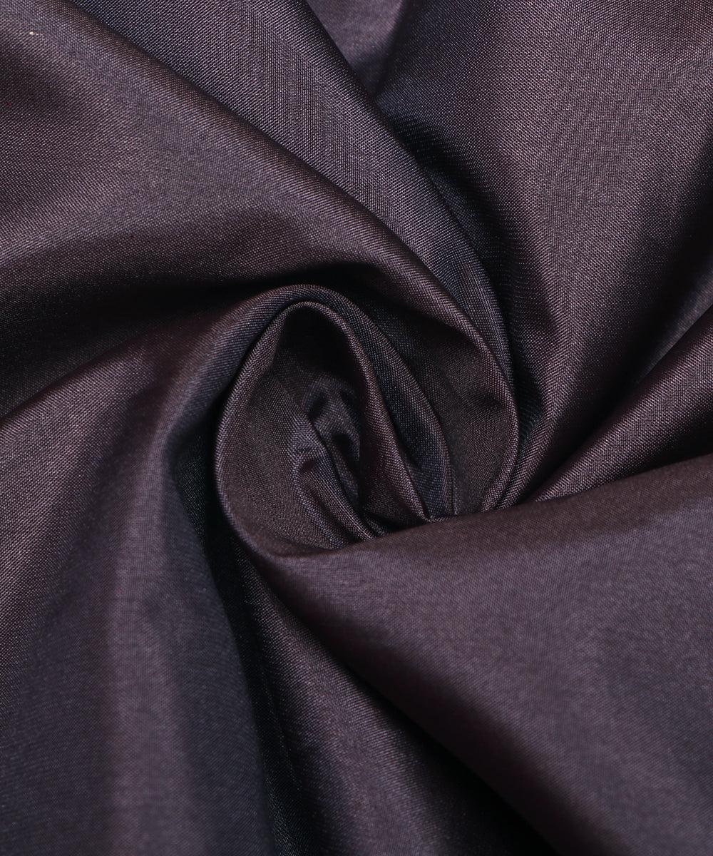 dark grey plain paper silk fabric