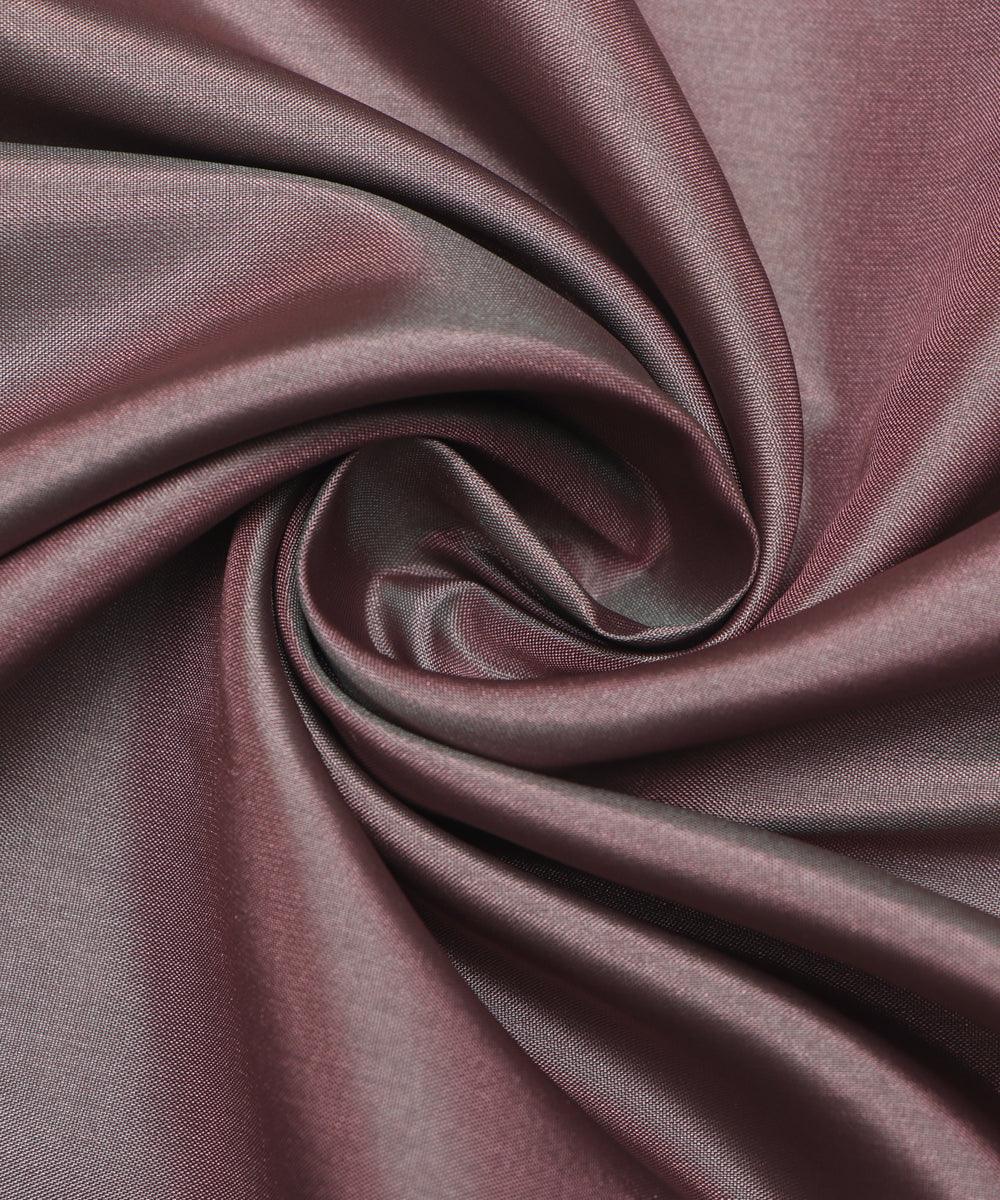 pink colour two tone plain paper silk fabric