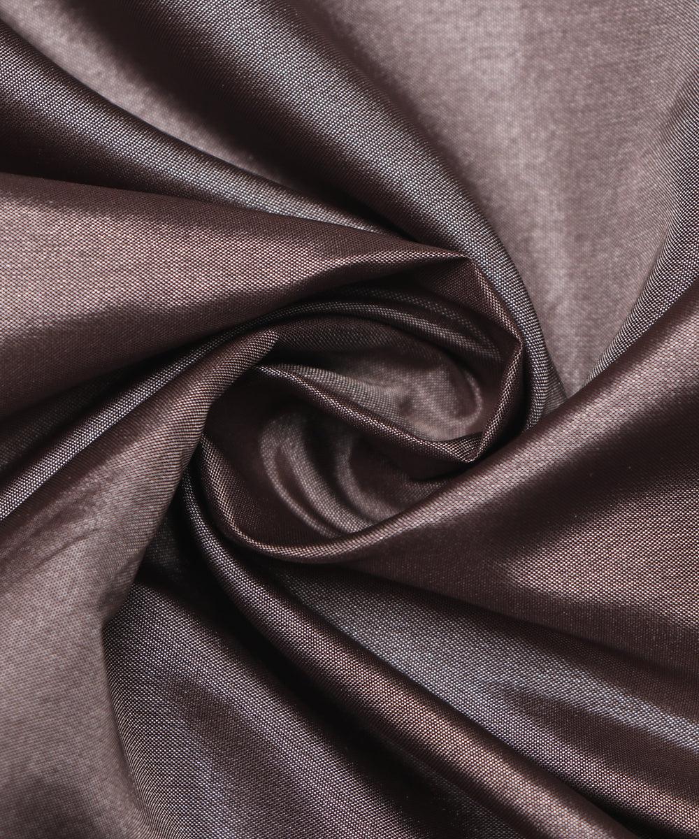 grey colour two tone plain paper silk fabric 1