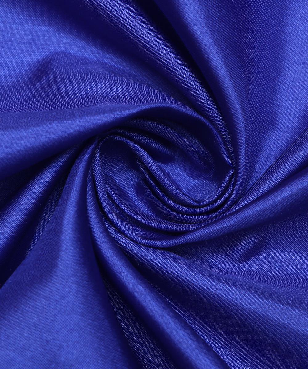 royal blue colour plain paper silk fabric