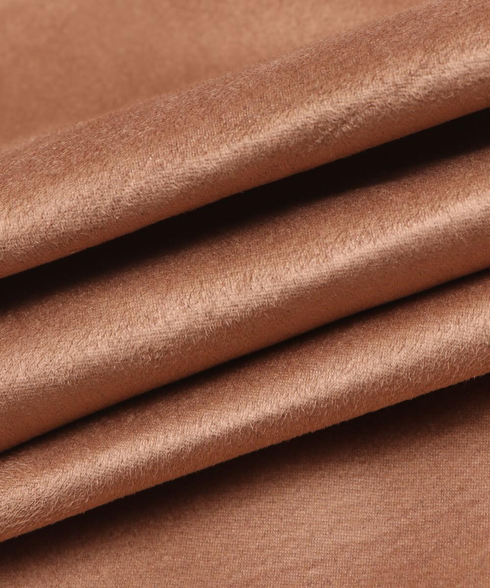 Sand Colour Plain Suede Fabric - Fabric Dekho