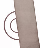 Light Grey Colour Self Print Suede Fabric