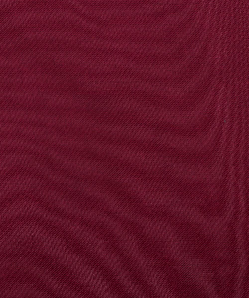 Maroon Colour Plain Rayon Fabric
