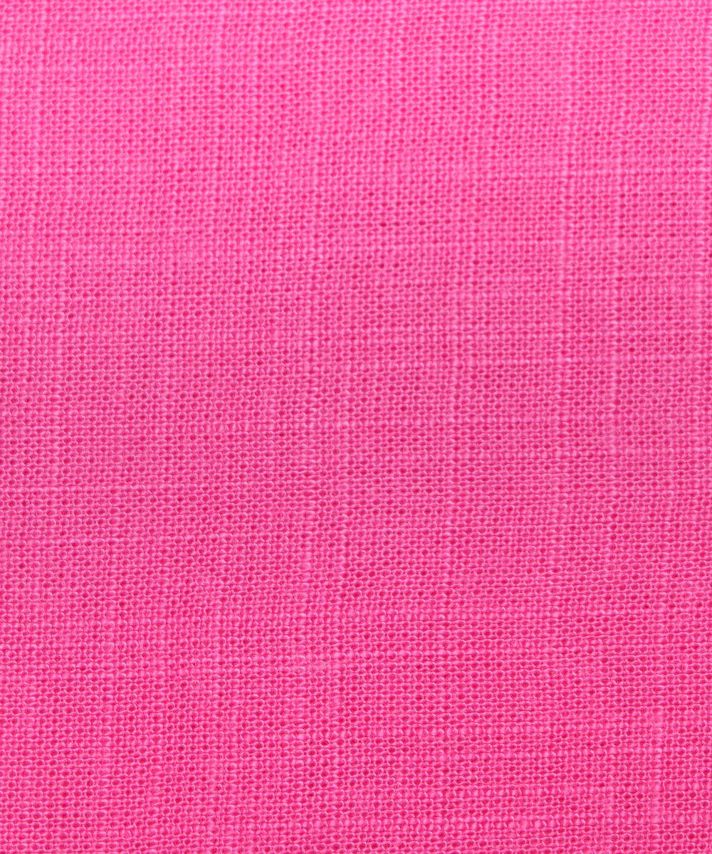 Bright Pink Colour Plain Rayon Fabric