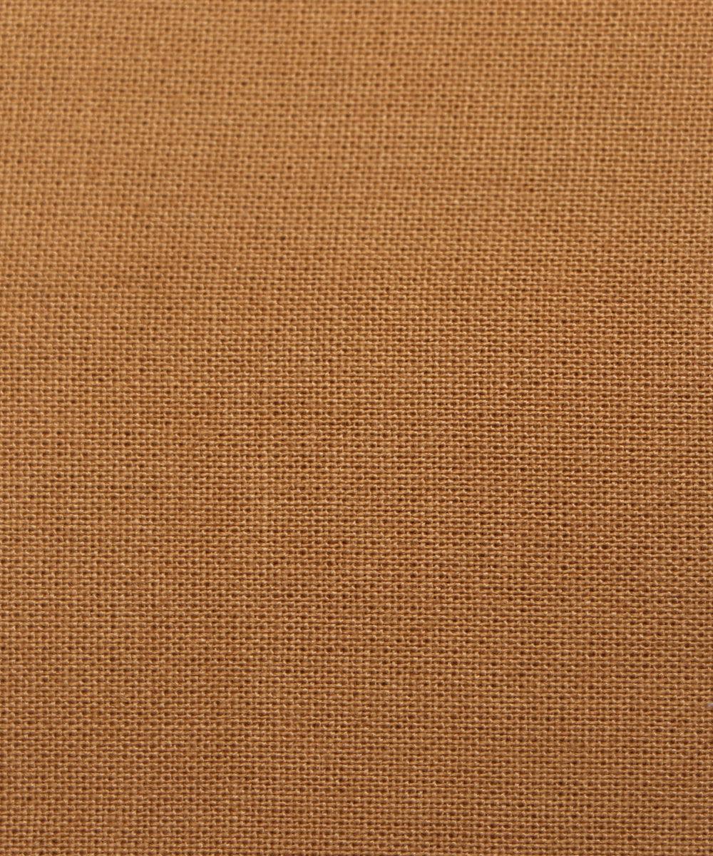 Sand Colour Plain Rayon Fabric