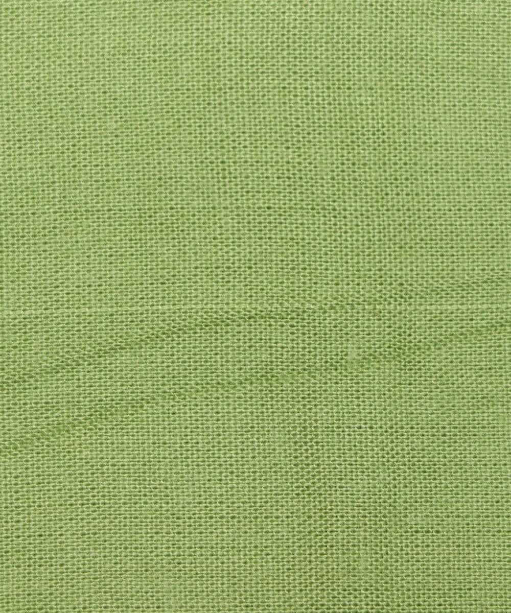 Pista Green Colour Plain Rayon Fabric