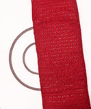 Maroon Colour ChikanKari Embroidery Rayon Fabric