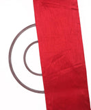 Maroon Colour Plain Dupion Silk Fabric