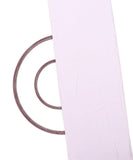 White Colour Plain Dupion Silk Fabric