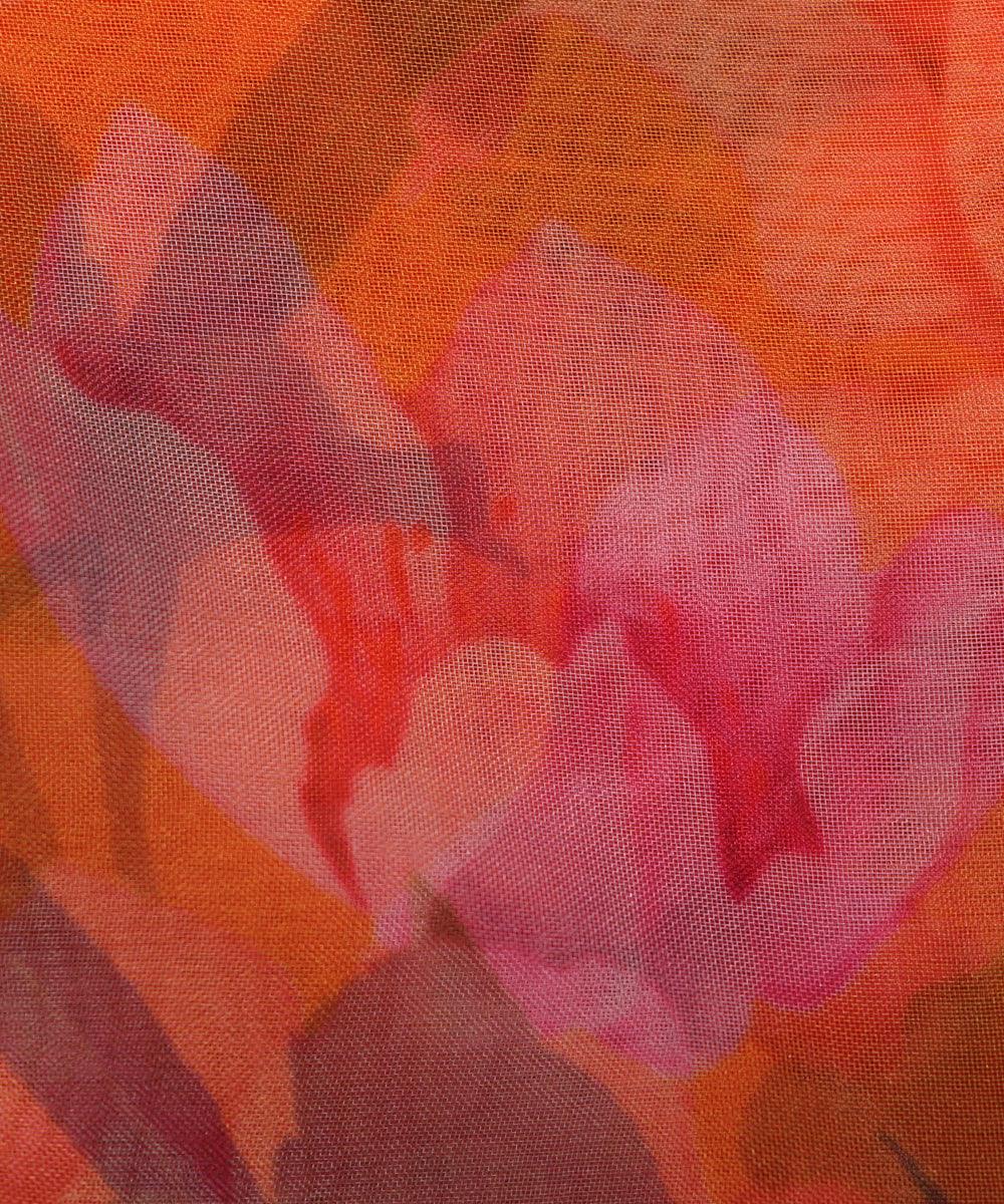 Premium Organza Printed Fabrics Online At Best Price