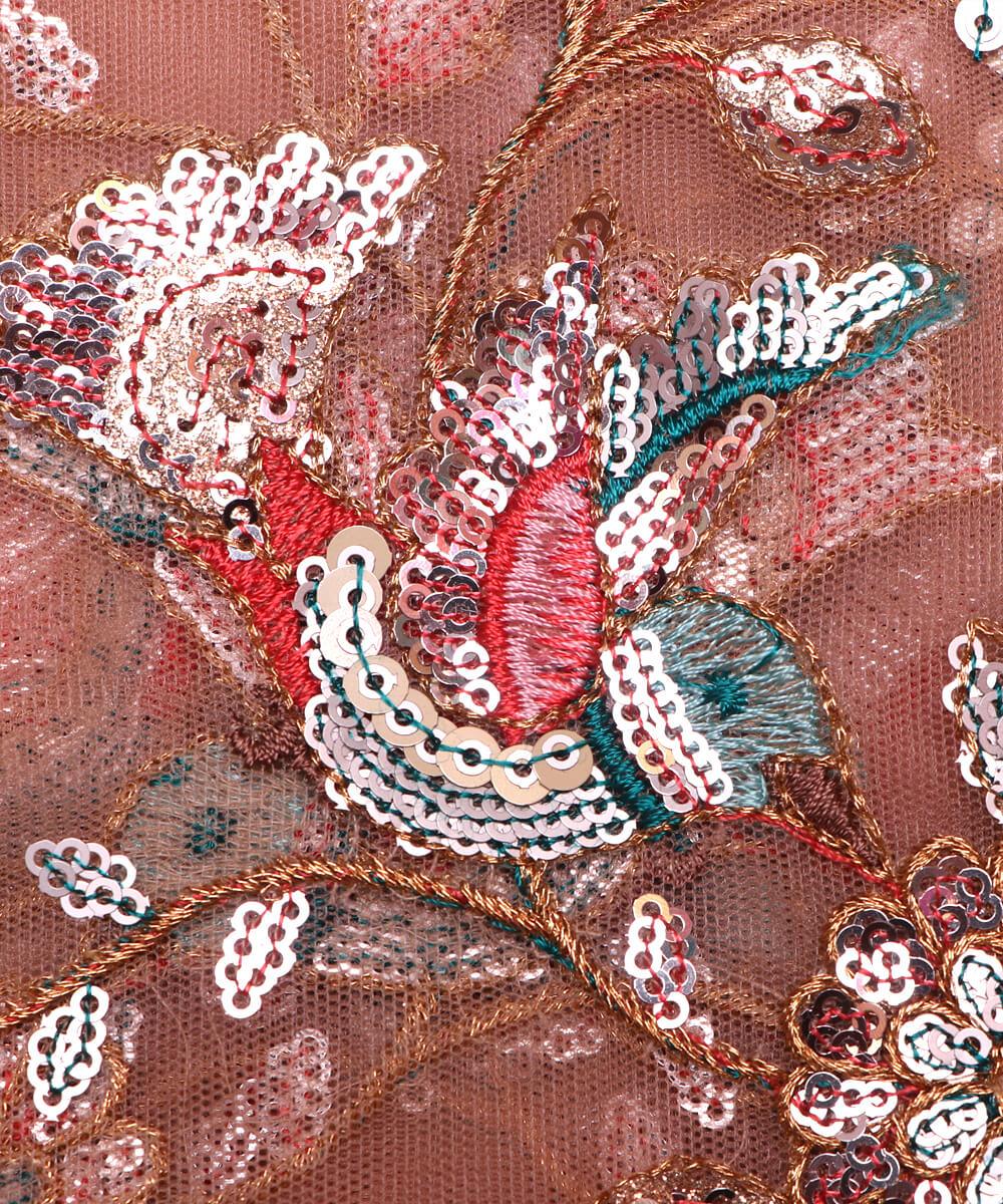 Embroidered Net Fabric Online - Buy Now Fabric Dekho
