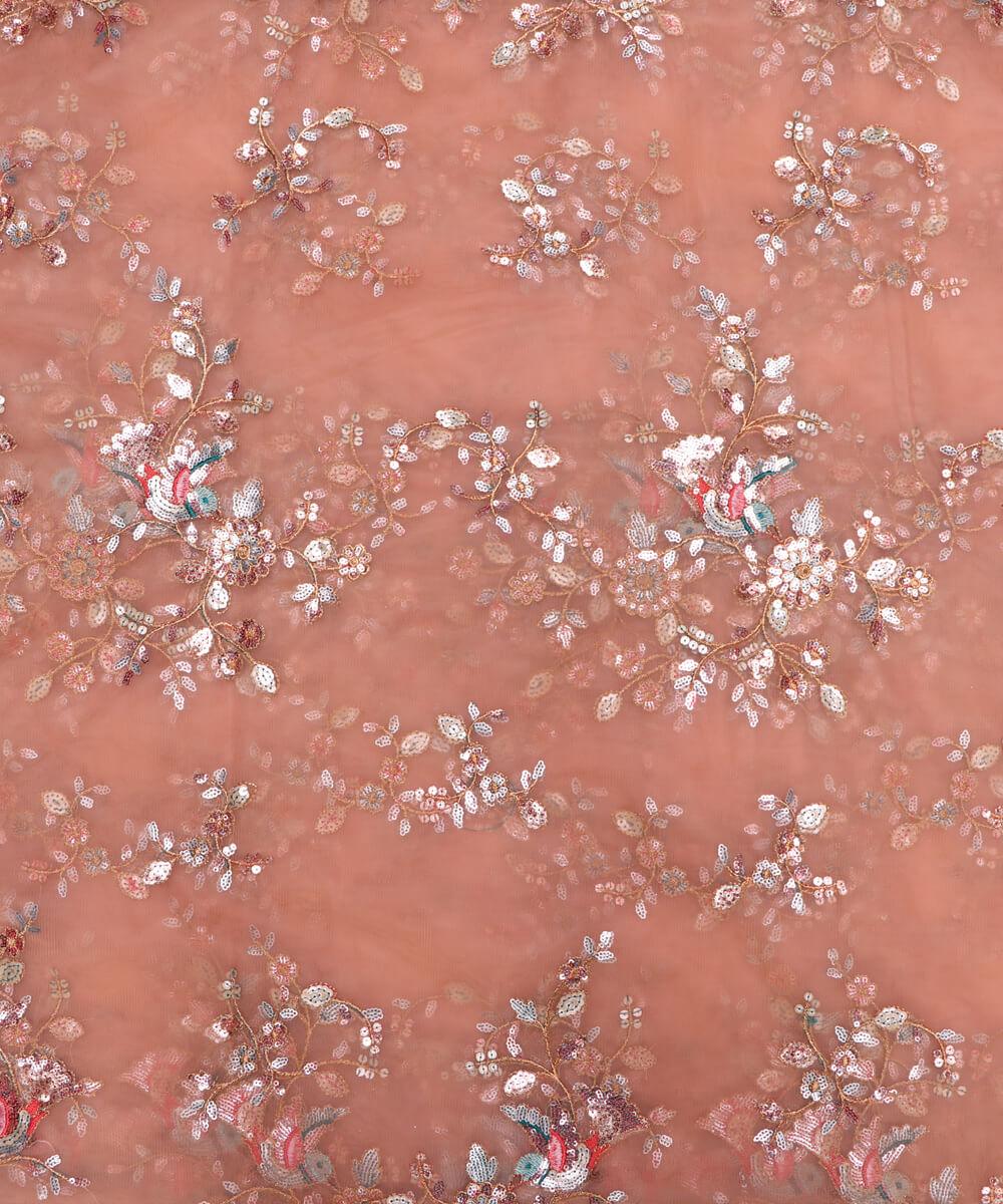 Embroidered Net Fabric Online - Buy Now Fabric Dekho