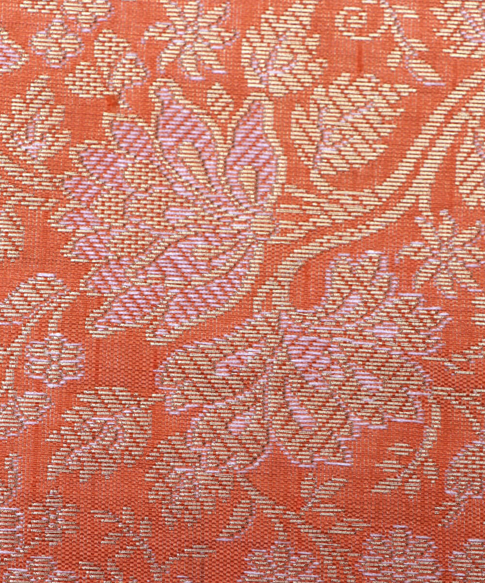 Shop Brocade Silk Fabric Online At Fabric Dekho