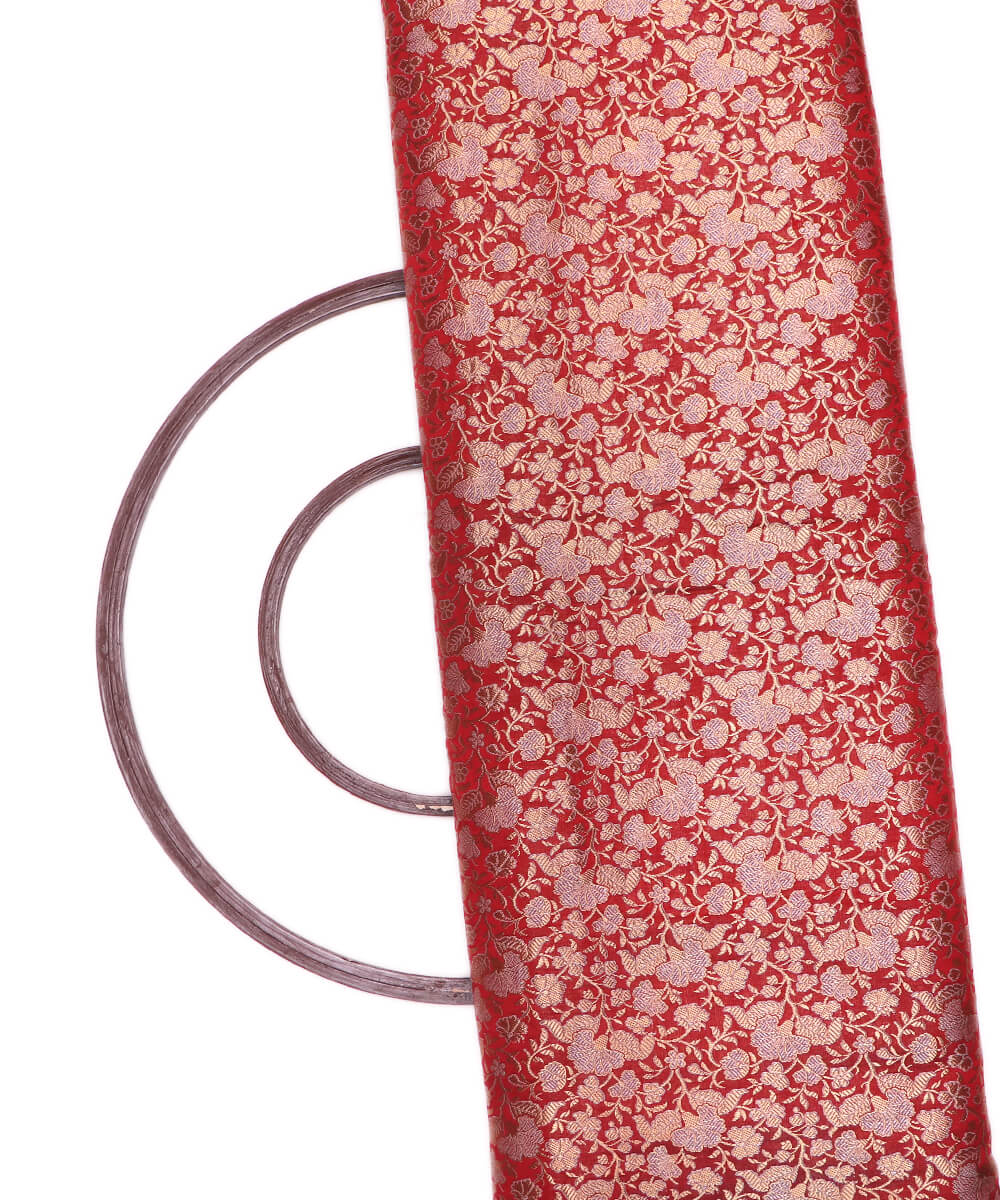 Shop Brocade Silk Fabric Online At Fabric Dekho