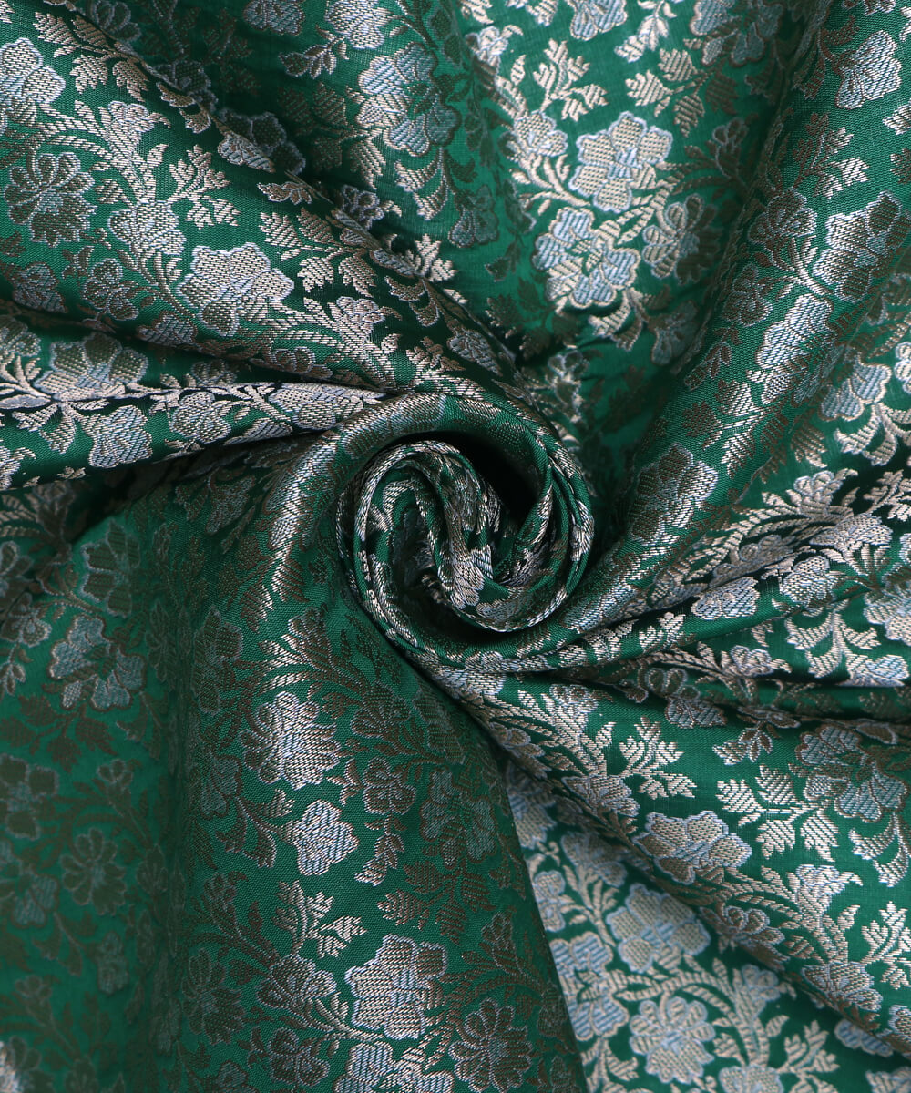 Shop Brocade Silk Fabric Online At Fabric Dekho