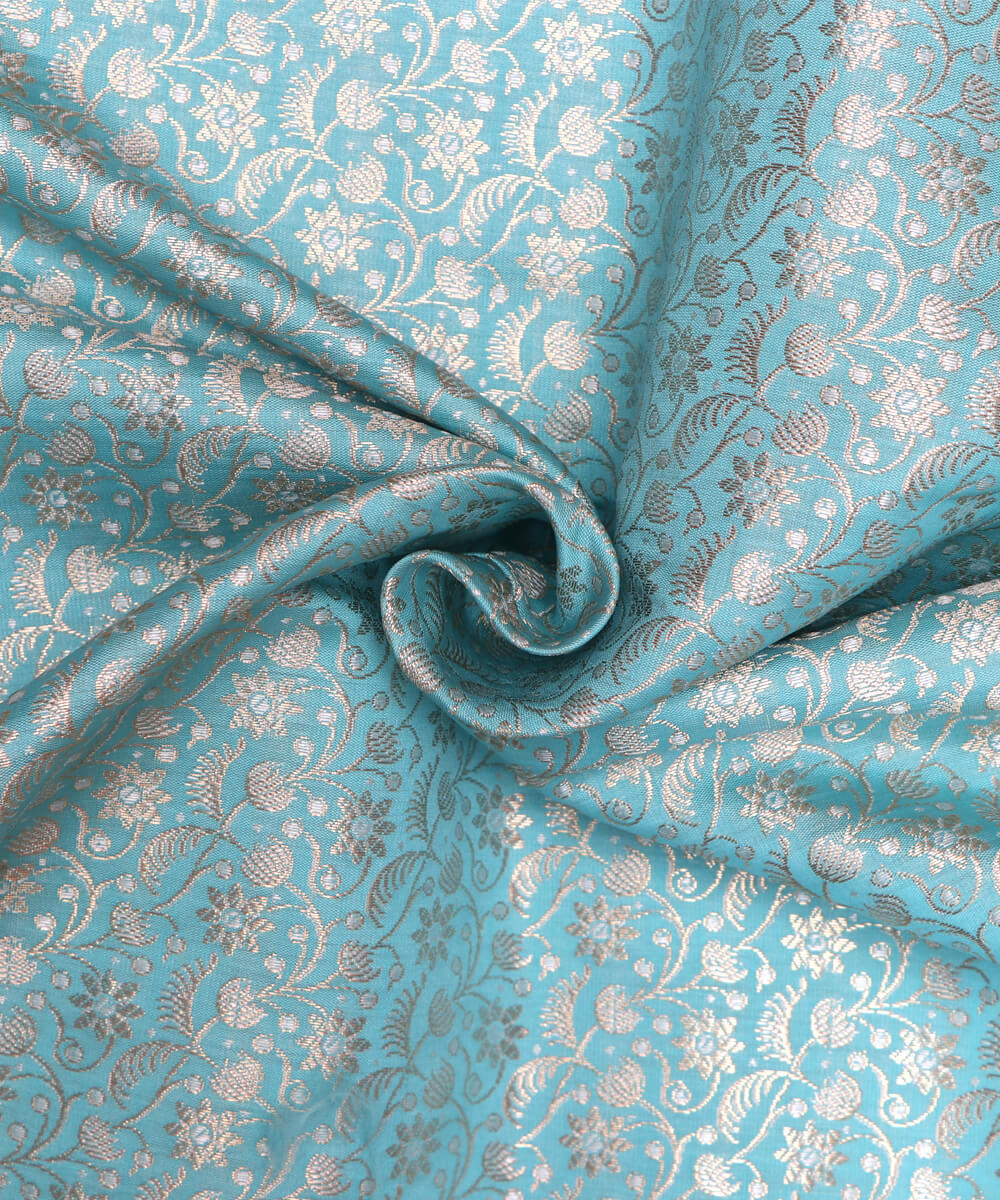 Shop Brocade Silk Fabric Online At Fabric Dekho