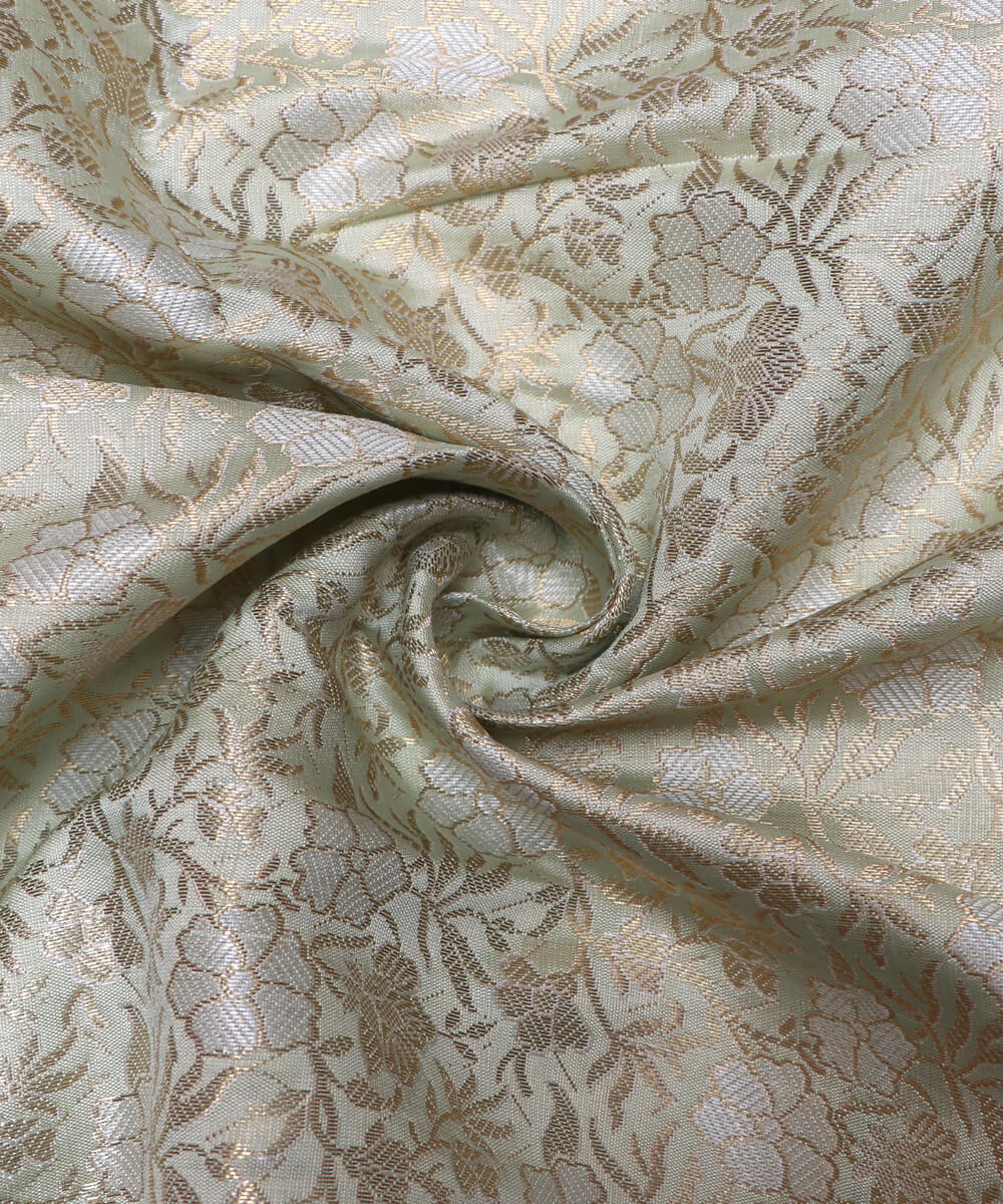 Shop Brocade Silk Fabric Online At Fabric Dekho