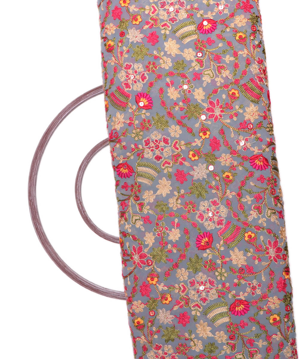 embroidery georgette fabric