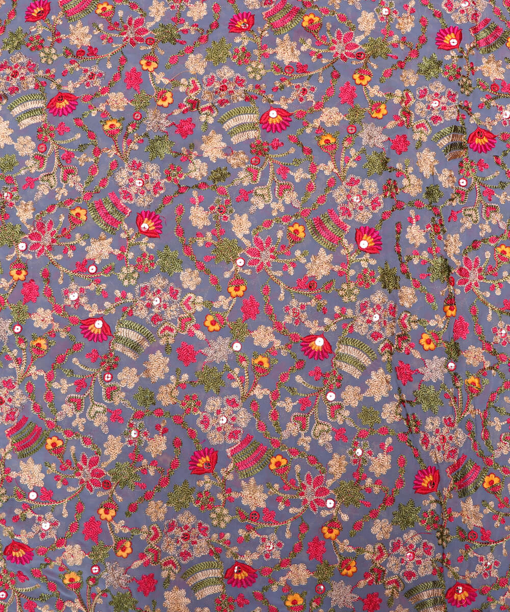 printed georgette fabric