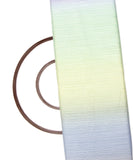 Multi Colour Ombre Pattern Zari Chiffon Fabric