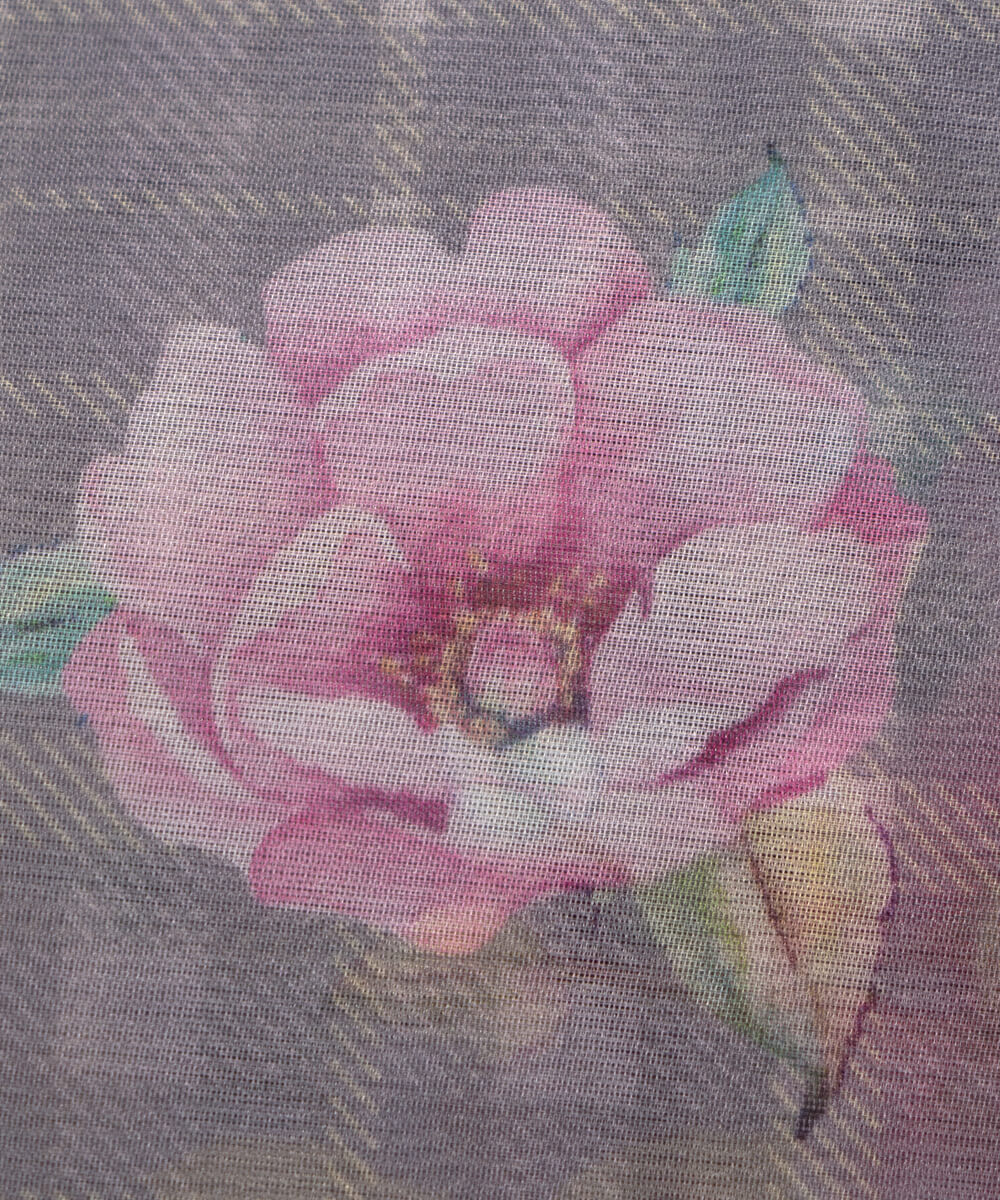 Printed Organza Fabric Online Shopping Material Saree Skirt